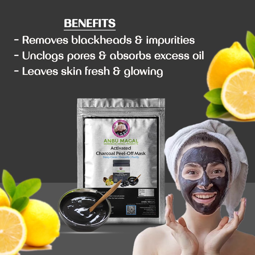 Charcoal Peel-Off Mask