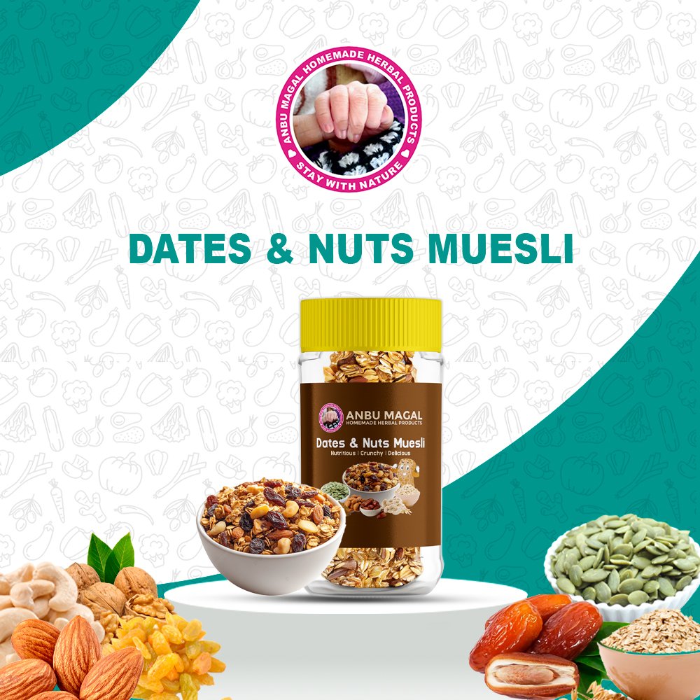 Dates And Nuts Muesli